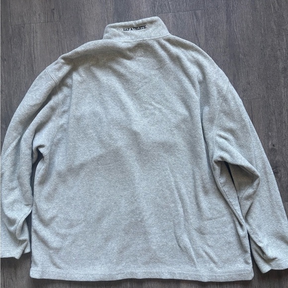 GAP Men's Light Gray Zip-Up Sweater - Picture 5 of 6